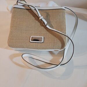 Nine West Shimmer Weave Crossbody Purse